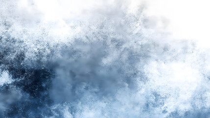 Obraz premium Swirling mist with soft tones of blue, evoking calm movement.