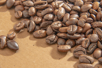 Coffee beans, coffee, texture, background