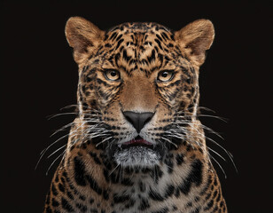 Obraz premium Leopard looking at camera