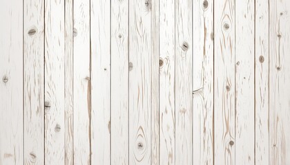 Fototapeta premium White Wood Panel Background Image with Visible Wood Grain for Interior Design and Decoration