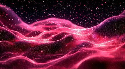 Neural Connections in AI Brain - Digital Illustration of Data Streams and Light Beams