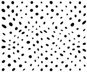 Abstract halftone wave dotted background. Futuristic twisted grunge pattern, dot, circles.  Vector modern optical pop art texture for posters, business cards, cover, labels mock-up, stickers layout.