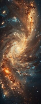 Delve into the cosmic mysteries with a captivating long shot design Showcase the process of decoding enigmatic signals from distant galaxies and their profound revelations 