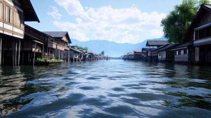 Peaceful Water Village
