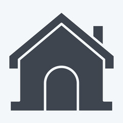 Icon Address. related to Healthcare symbol. glyph style. design editable