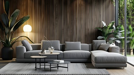 Obraz premium modern living room