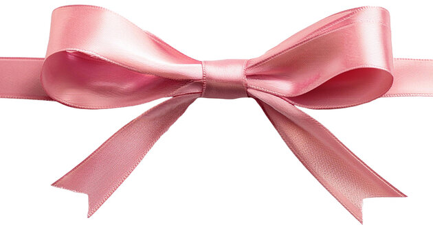 Mo&ntilde;o de lisat&oacute;n de seda sin fondo, laso para regalos o decoraciones en un fondo transparente png