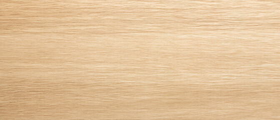 Smooth Beige Color Wooden Surface with Natural Grain and Knots. Made with generative AI