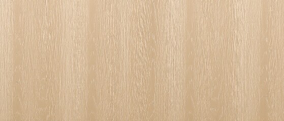 Naklejka premium Smooth Beige Color Wooden Surface with Natural Grain and Knots. Made with generative AI