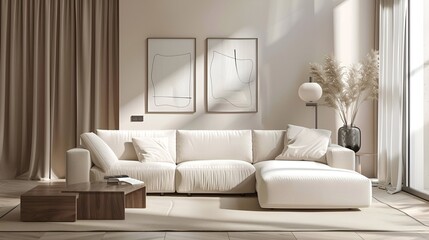 Fototapeta premium modern living room