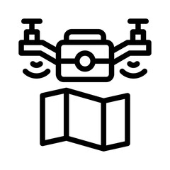 drone line icon