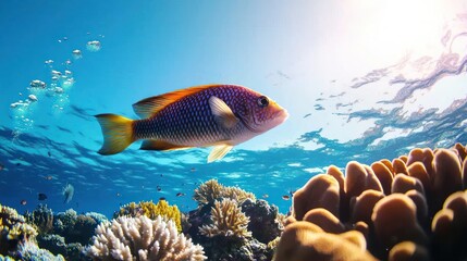 Vibrant Reef Fish