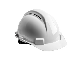 Isolated White Construction Hard Hat