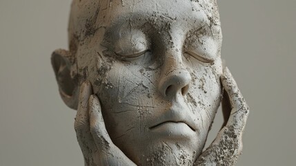 Design a collection of 3D clay renders that depict abstract representations of everyday objects and concepts, such as houses, cars, and trees Use a minimalist approach