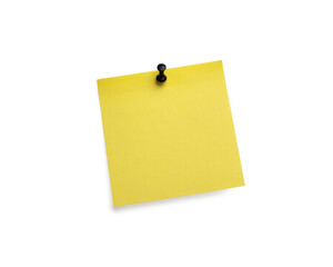 Isolated picture of set yellow post-it note on white background png