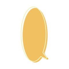Fototapeta premium Cute Bubble Speech
