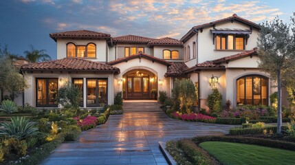 Fototapeta premium Real estate financing options include loans and private funding.