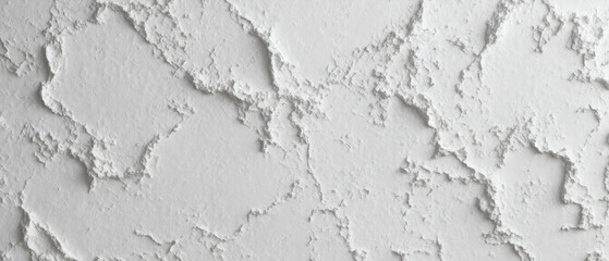 Obraz premium The pattern of painted plaster walls is white texture and background
