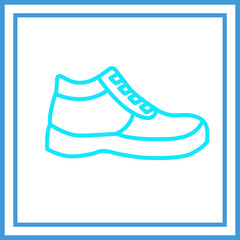 Safety Boots Icon Design
