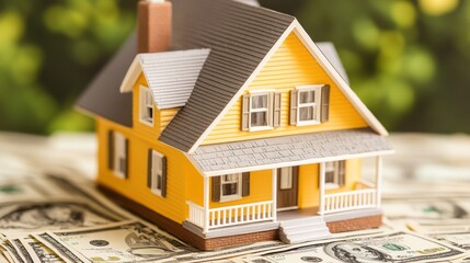 The bank foreclosed on the house after a year of missed payments.