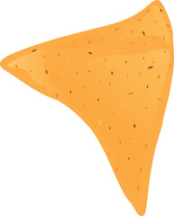 Tortilla Chips. Nachos Illustration