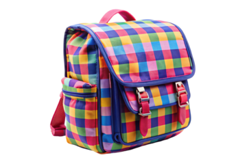 A multi color school bag for kids