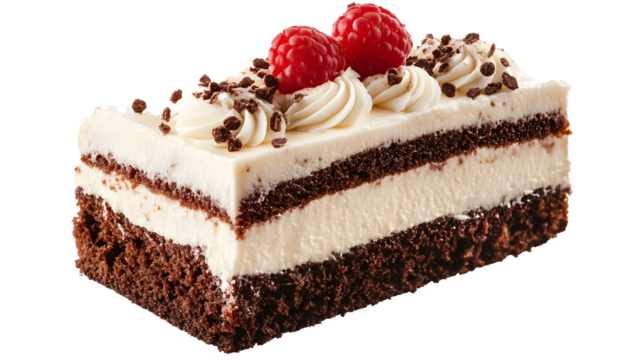 Flavorful pionono cake on a transparent background. isolated background.