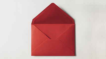 Red Envelope  Open  Blank  Invitation  Correspondence  Stationery  Mail  Post  Message  Gr
