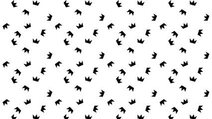 Trendy retro geometric seamless patterns. Modern abstract background. Monochrome repeatable backgrounds. Endless black and white prints, textile textures. Vector illustration