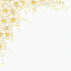 flowers frame