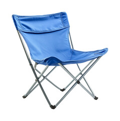 Folding chair on a white background. isolated background.