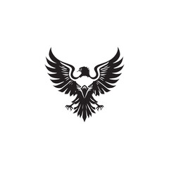 eagle with wings logo for company 