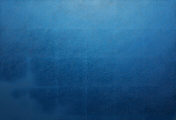Fototapeta premium Blue grainy gradient background, light to dark azure sapphire cerulean denim blue smooth texture banner backdrop design.
