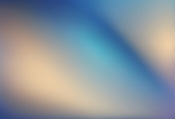 Obraz premium Blue grainy gradient background, light to dark azure sapphire cerulean denim blue smooth texture banner backdrop design.