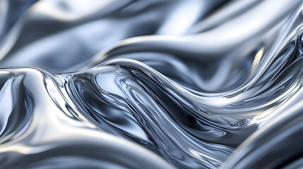 Glossy blue ripples move fluidly across the screen, creating a polished look.