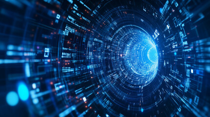Fototapeta premium Sci-Fi Circular Structure