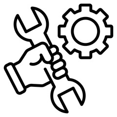 maintenance single icon