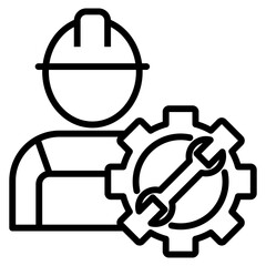 technician single icon