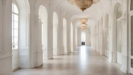 Obraz premium woman in a white dress