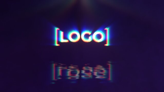 Light Glitch Logo