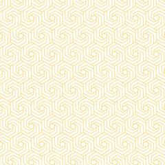 seamless pattern with hexagonal shapes