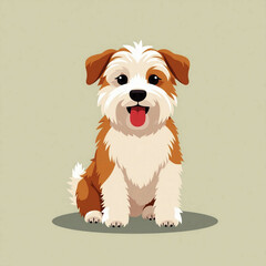 dog, animal, pet, puppy, cute, white, terrier, isolated, portrait, canine, brown, mammal, jack, pets, west, adorable, breed, sitting, domestic, schnauzer, fur, westie, small, highland, maltese, studio