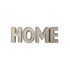 Elegant 3D Gold Home Sign Modern Design Luxury Text Home Sweet Home Decor room gray font word house 