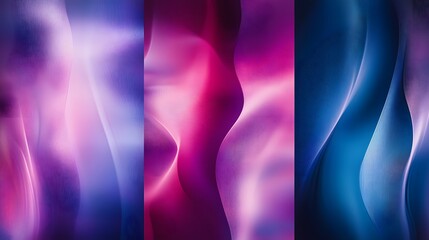 Fototapeta premium Abstract Colorful Waves Digital Art Design