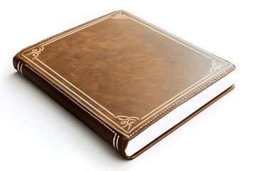 Classic Brown Leather Journal Book