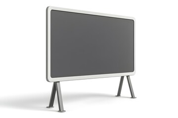 Freestanding Display Screen Shows Information Clearly