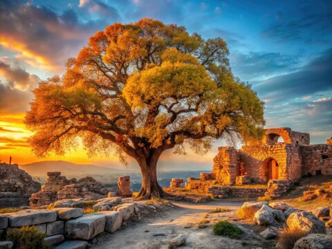 Exploring Antalya's historical Valonia Oaks in December 2017; a travel photographer's ancient city journey.