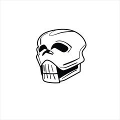 Art & Illustragraphic vector illustration of a human skeleton in cartoon style, great for adding to your visual elements or coloring teaching materials for children and apparel businesses. vector form