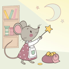 La Petite Souris et le Rituel de la Dent de Lait Un Échange Magique