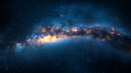 Fototapeta premium Vast Milky Way Illuminates the Night Sky